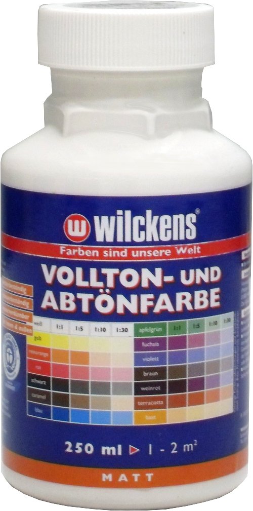 Vollton- und Abtönfarbe