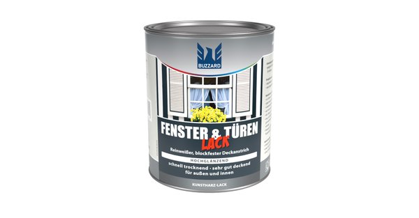 Fenster & Türen Lack weiß
